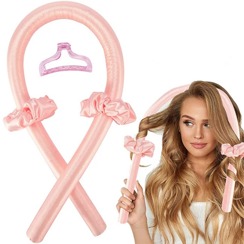 Heatless Curling Rod Headband Set