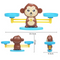 Fun Monkey Balancing Maths Montessori Toy