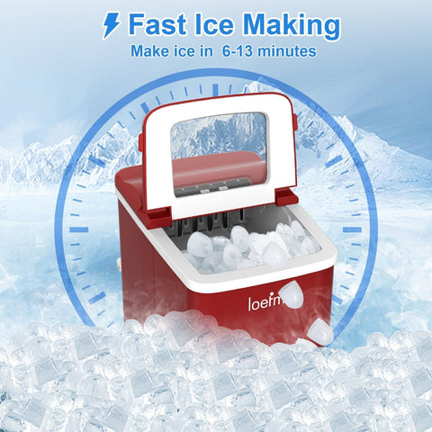 Fast Automatic Electric Countertop Ice Cube Maker